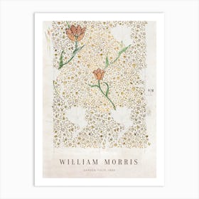 William Morris, Garden Tulip Art Print