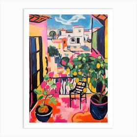 Valenica Spain 7 Fauvist Painting Art Print