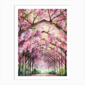 Sakura Blossoms Art Print