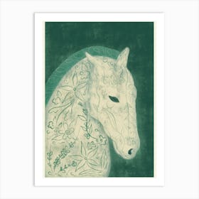 Horses_003 Art Print