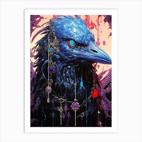 Crow Art 3 Art Print