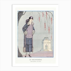 Le Belvédère (1924), George Barbier Art Print