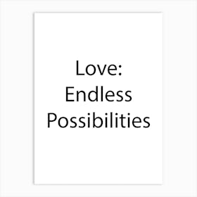 Love And Relationship Quote 2 Art Print