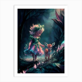 Fairy Hd Wallpaper 2 Art Print