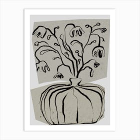 Boquet On Concrete Art Print