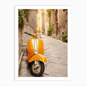 Vespa Art Print