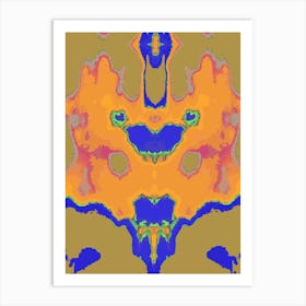 Psychedelic Painting Art Print