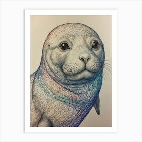 Seal! 2 Art Print