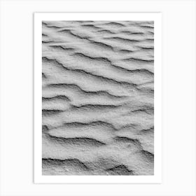 Sand Ripples Art Print