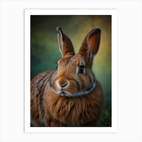 Hare Portrait Art Print