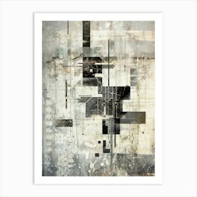 Poster Geometrical Abstraction Illustration Art 06 Art Print