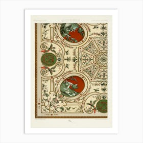 18th Century Pattern, Albert Racine 4 Art Print