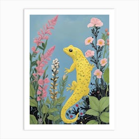 Gecko Art Print