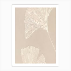 Ginkgo Leaves Poster