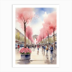 Arc De Triomphe Paris Art Print