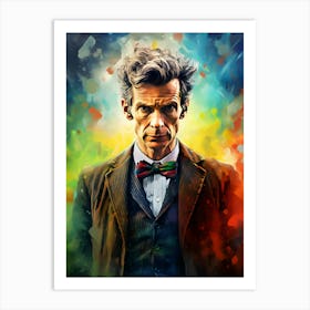 The Doctor Doctor Who Movie Painting Art Print