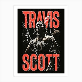 Travis Scott 36 Art Print