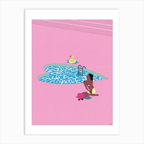 The Heart Pool Art Print