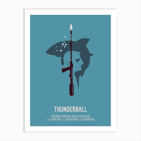 Thunderball Art Print