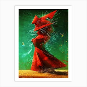 Red Hat 3 Art Print