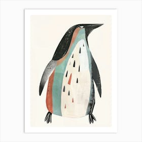 Charming Nursery Kids Animals Penguin 4 Art Print