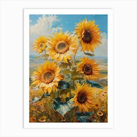 Sunflowers Art Print