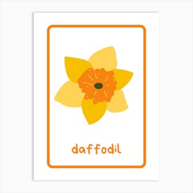 Daffodil Flower Art Print