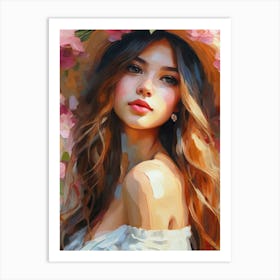 Summer Girl 2 30x40in 9000x12000px 59 Art Print