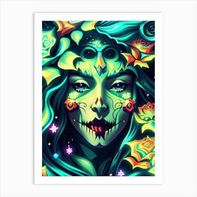 Day Of The Dead 6 Art Print