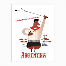 Argentina Art Print