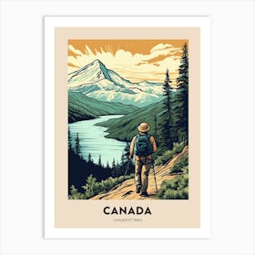 Chilkoot Trail Canada 2 Vintage Hiking Travel Poster Art Print