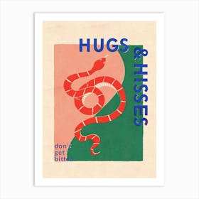 Hugs And Kisses Art Print
