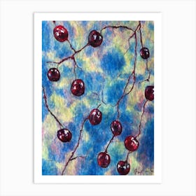 Cranberry Classic 2 Fruit Art Print