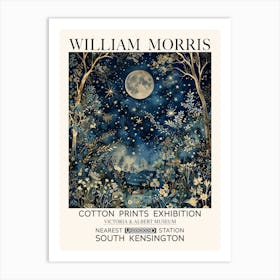 William Morris Hunters Moon Print Art Print