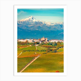 Langhe, Piedmont, Italy Art Print