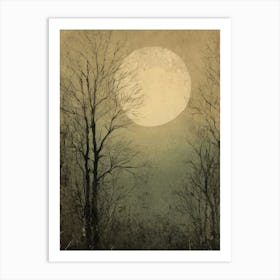 Moonlit Guardians Art Print