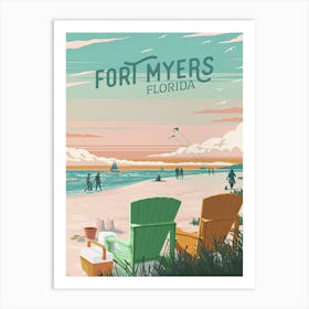 Fort Myers Florida Art Print