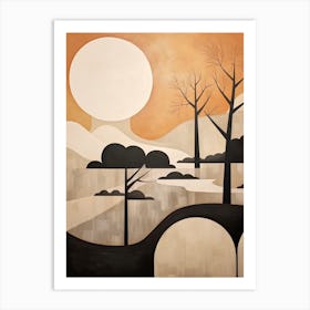 Minimalist Landscape 6 Art Print