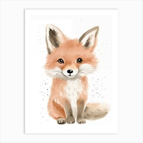 Fox Cub Art Print