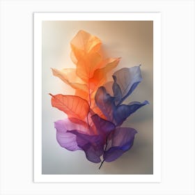 Leaf Art Art Print