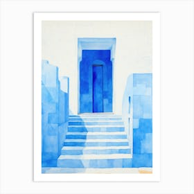 Blue Door 35 Art Print