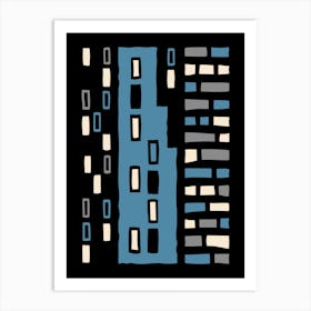 Skyscrapers 1 Art Print