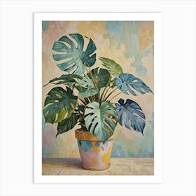 Monstera Plant Art Print