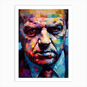 Gangster Art Frank Costello The Departed 5 Art Print