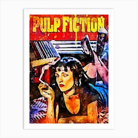 Pulp Fiction movies Art Print