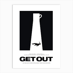 Get Out Film Poster Art Print