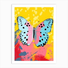 Pop Art Clouded Yellow Butterfly    1 Art Print