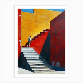Stairway To Heaven, Minimalism Art Print