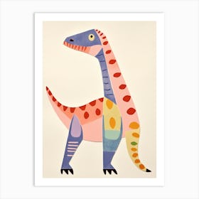 Nursery Dinosaur Art Torvosaurus 2 Art Print