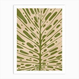 Palm Leaf 6 Art Print